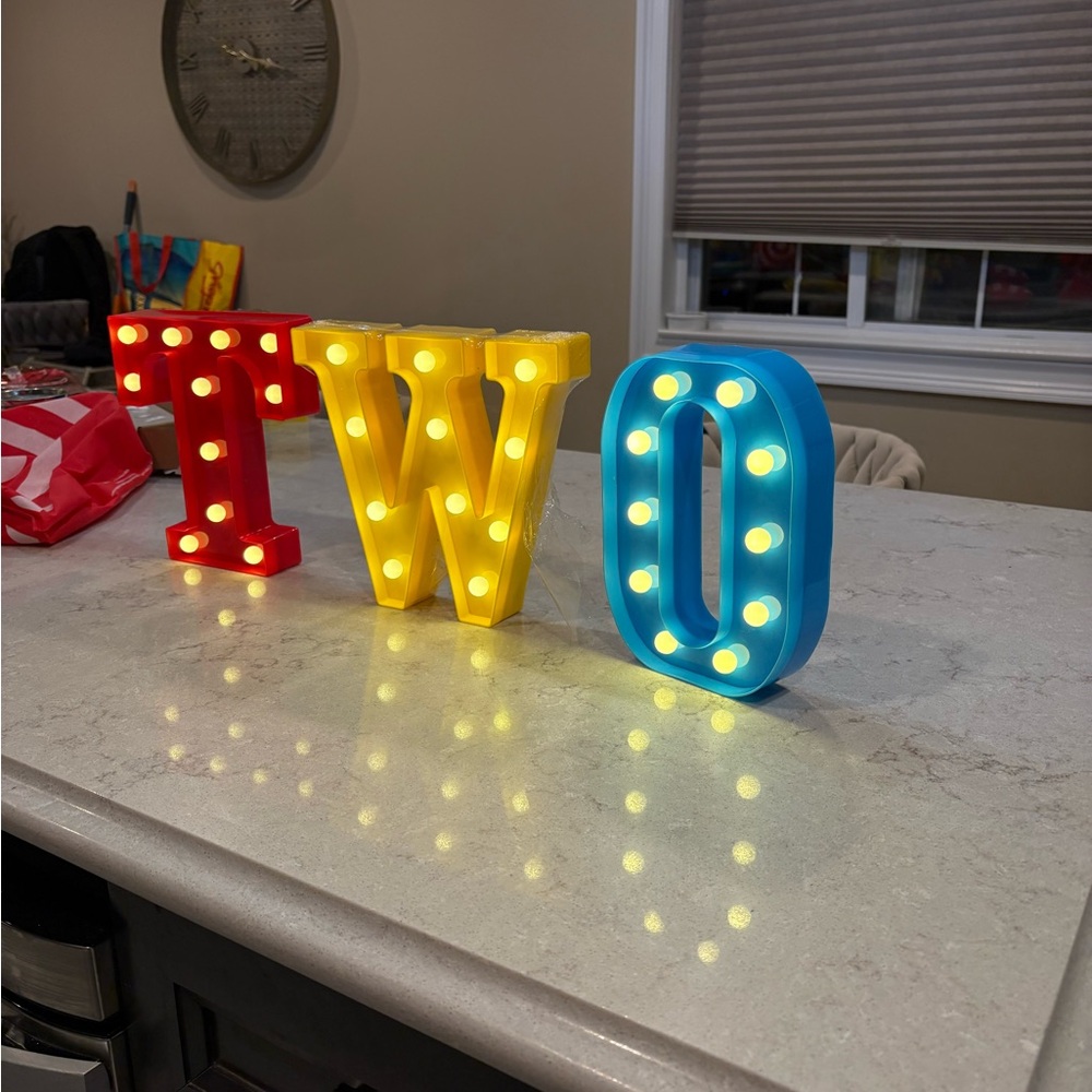 Colorful LED Marquee Letters - Picture 4 of 4